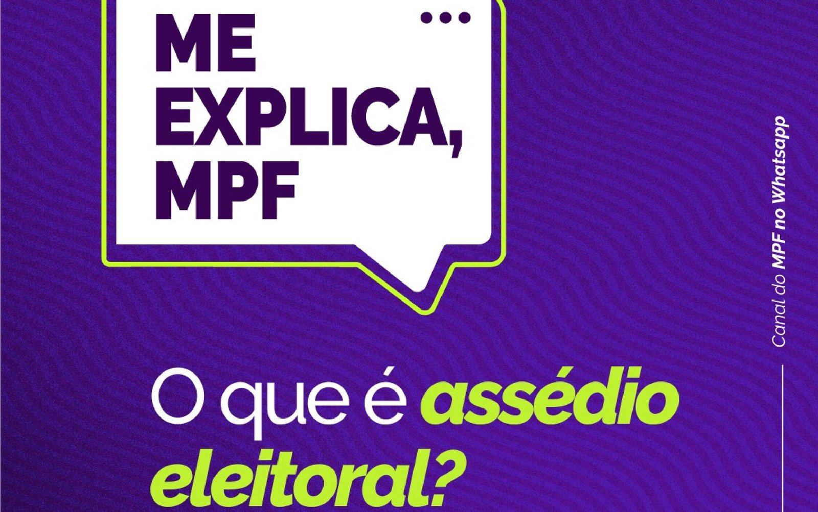 O QUE É ASSÉDIO ELEITORAL?