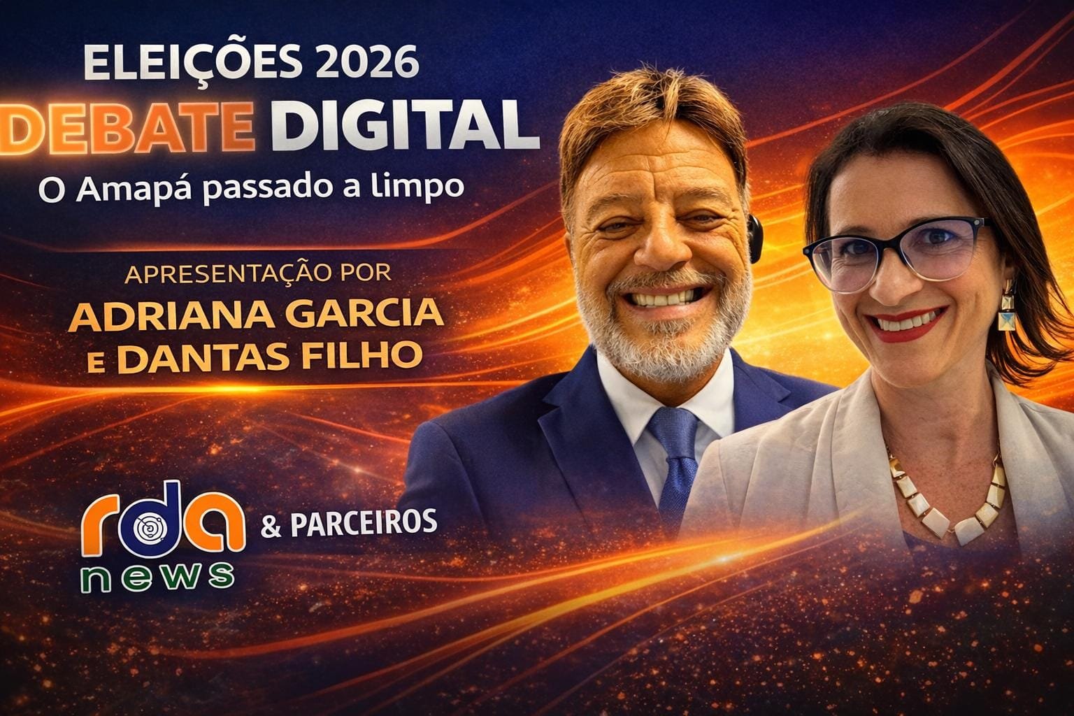 DEBATE DIGITAL ELEIÇÕES 2026 NO AMAPÁ ESTREIA COM ESTREIA COM SUCESSO NAS REDES