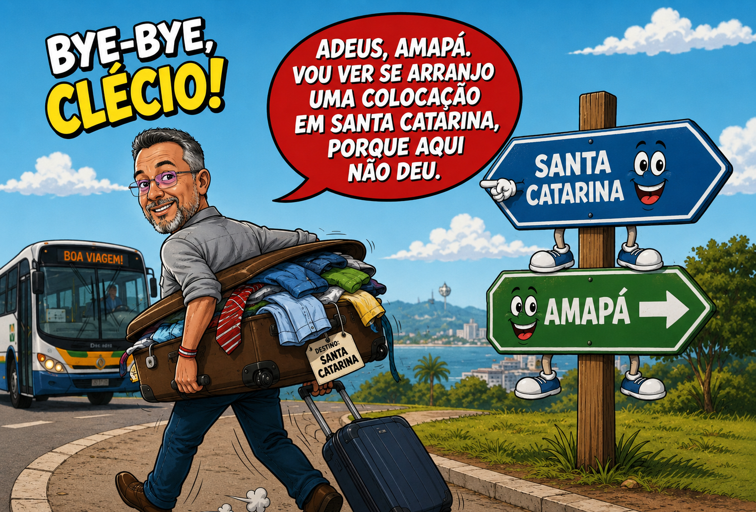 BYE, BYE CLÉCIO