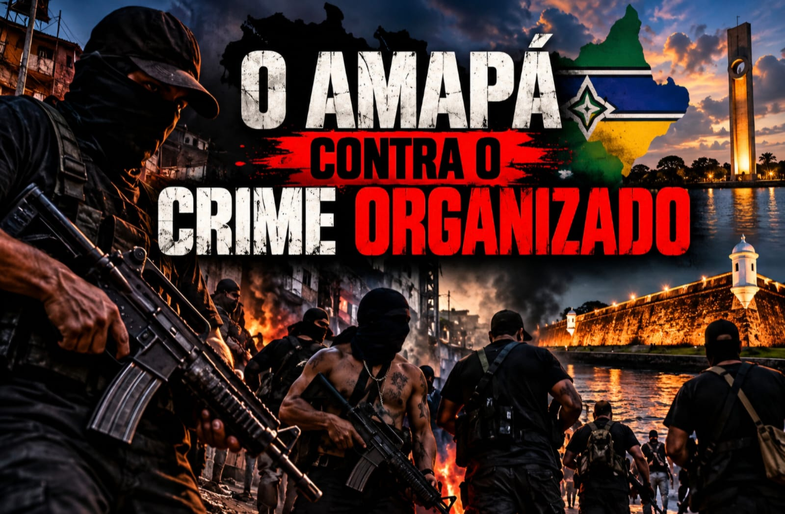 O AMAPÁ CONTRA O CRIME ORGANIZADO